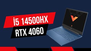 Fiyat Performans Gaming Laptop Hp Victus İ5 14500HX RTX 4060 Laptop İnceleme 2024 [upl. by Kursh]