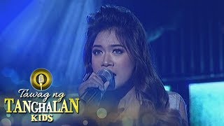 Tawag ng Tanghalan Kids Gidget sings quotUlanquot [upl. by Anelah]