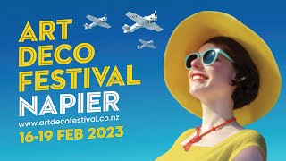 Art Deco Festival Napier 2023 Promo [upl. by Menon]