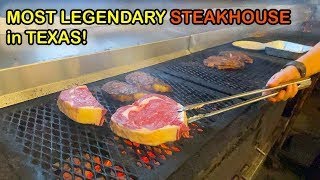 The MOST LEGENDARY Steakhouse in Texas is in a TINY Town of 161 People  Foods to Eat Before You Die [upl. by Samuelson]