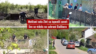 Meštani sela Zlot ispunili zavet Sve se videlo na sahrani Dalibora [upl. by Emersen395]