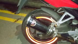 Daelim Roadwin R125 Ixil Exhaust [upl. by Oilasor]