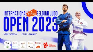 MAT 2 Sunday 29012023  International Belgian Judo Open 2023 Men [upl. by Aronas458]