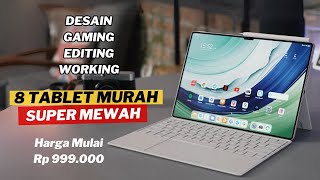 8 REKOMENDASI TABLET ANDROID MURAH TERBAIK DESEMBER 2023 [upl. by Nerehs909]