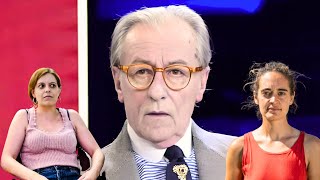 VITTORIO FELTRI PAROLE SHOCK CONTRO ILARIA SALIS E CAROLA RACKETE [upl. by Yeldahc63]