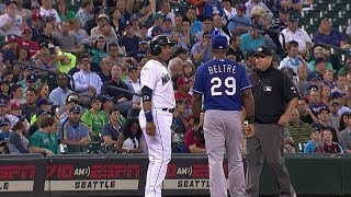 Cano messes with Beltre at third [upl. by Brenton740]