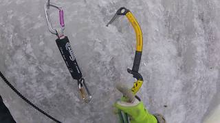 Ice climbing Bessaker Norway [upl. by Adiel718]