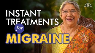 How to get Instant relief from migraine  Dr Hansaji Yogendra [upl. by Sanbo]