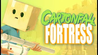 Cartonfall Fortress  Defend Cardboard Castle  GamePlay PC [upl. by Eart]