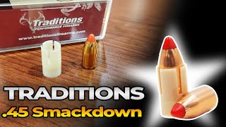 A Quick Look at the 45 Caliber Traditions Smackdown Muzzleloader Bullets [upl. by Arnie]