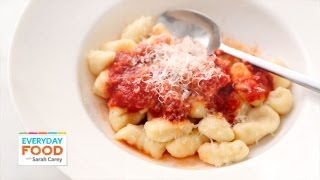 Simple Potato Gnocchi  Everyday Food with Sarah Carey [upl. by Okramed163]