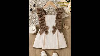 Baby Girl Dress Design Ideas ❤️😍youtubeshorts dressdesignideas viralshortsvideos [upl. by Aneelas]