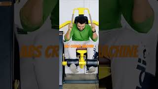 Abs crunch machine shortvideoyoutubeshorts gym viralvideo [upl. by Kenelm313]