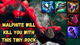 AP MALPHITE LEAVES DESTRUCTION IN HIS PATH FUNNY COMMENTARY [upl. by Lorant]