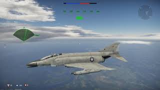 F4 Phantom 136kill War thunder Air Assault Arcade [upl. by Ehc334]