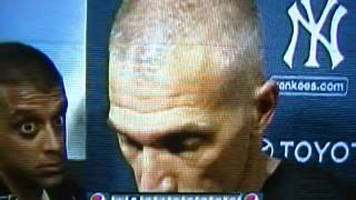 New York Yankees Manager Joe Girardi Screams Back At Heckling Fan [upl. by Secundas]