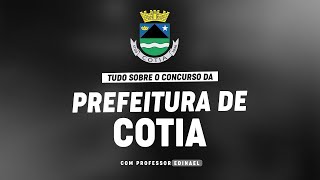 CONCURSO PREFEITURA DE COTIASP  PLANEJAMENTO DE ESTUDOS [upl. by Onairelav]