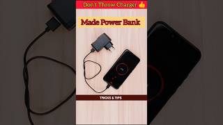 Don’t Throw Away The Scrapped Power Cord  You Can Change It Into a Power Bank Tricks amp Tips [upl. by Edan]