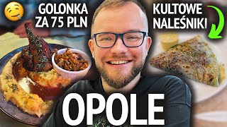 OPOLE JEDZENIE i RESTAURACJE w Opolu  kultowe naleśniki restauracja Starka i włoski makaron [upl. by Ansilme683]