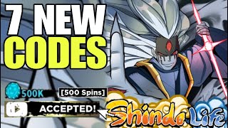 NEW SHINDO LIFE CODES FOR RC AND SPINS  SHINDO LIFE CODES  SHINDO LIFE CODE [upl. by Aihsoj]