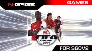 How to install FIFA 2005 for Nokia Ngage s60v2 😈🔥 [upl. by Anoy]