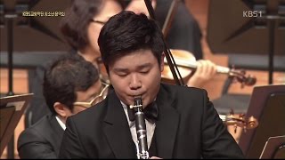 Han Kim plays GRossinis Introduction Theme and Variations for Clarinet and Orchestra [upl. by Latini]