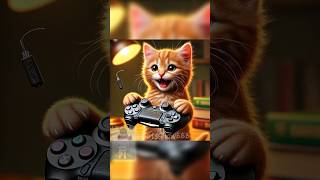 🎮🐱The Gaming Journey of a Little Kitten🏆🎉｜AlAnimation cat cute funny [upl. by Monjo]