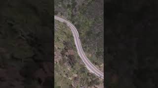 Aerial view of nowclosed Topanga Canyon Boulevard [upl. by Anoerb]