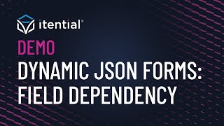 Using JSON Form Field Dependency with Dynamic Dropdowns [upl. by Nirik]