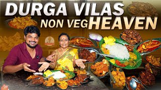 NONVEG HEAVEN IN HYDERABAD  Durga Vilas  5 Monkeys Food  Indian Street Food [upl. by Erdne]