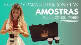 Eventos de nutricionista e os kits de amostras para o consultório [upl. by Zeugirdor]