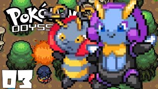 Pokemon Odyssey BETA v15 ENGLISH 03  THE FIRST STRATUM GBA ROMHACK GW [upl. by Aivataj432]