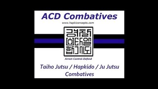 Technique Spotlight Arrest style takedowns Taiho Jutsu Hapkido Jujitsu [upl. by Merce]