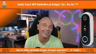 Nedis Smart Wifi Dørklokke Smartlife app  Dørklokke på budget [upl. by Atiroc]