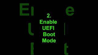 How to Update Computer Firmware BIOS and Enable UEFI Boot Mode Windows 10 11 bootmode uefi [upl. by Adnolay]