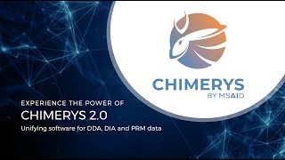 CHIMERYS 20 is now available as a part of Thermo Scientific™ Proteome Discoverer™ 31 Software [upl. by Annhoj]