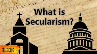 What is Secularism 3 types of secularism political philosophical sociocultural [upl. by Noiz]