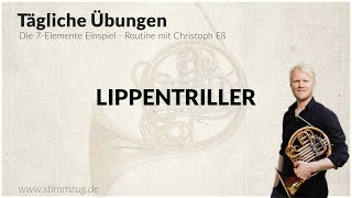 Horn Einspielübungen  Warm Up  Lippentriller mit Christoph Eß [upl. by Nayra]