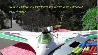 RECYCLING LAPTOP LITHIUM BATTERIES TO FLIGHT RC PLANES [upl. by Nebra]