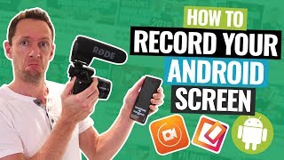 Best Android Screen Recorder  Top 3 Ways to Record Your Android Screen [upl. by Alyakam]