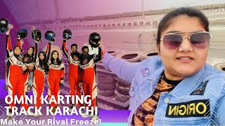 Go Karting In Karachi  Omni karting Circuit  Airmen Academy  Go Karting Karachi ticket Price [upl. by Krasnoff]