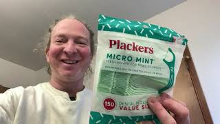 Plackers Micro Mint Dental Flossers [upl. by Hussar839]