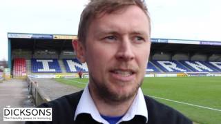 CaleyJagsTV  Richie Foran Match Reaction v Ross County  180317 [upl. by Pen]