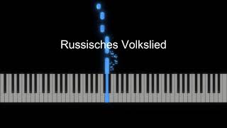 Russisches Volkslied  Piano [upl. by Junette170]