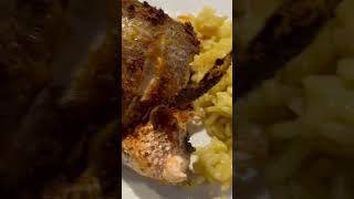 Air Fried Yellowtail Snapper fishing bostonwhaler yellowtail airfryer snappertales miami [upl. by Dahc98]