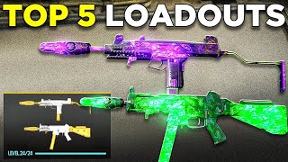 TOP 5 META SMG LOADOUTS in WARZONE 👑 Warzone 3 Best Class Setups  MW3 [upl. by Aneekat]