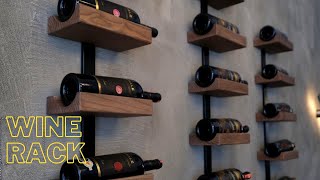 How To Build A Wine Rack  Creative Wine Shelf DIY Home Decor [upl. by Sheppard]