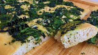 RAPINI PIZZA  Easy Meatless PIZZA Recipe [upl. by Naihtsirc]