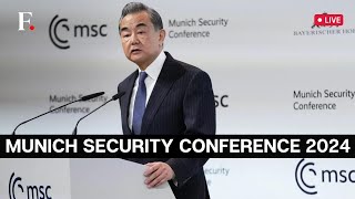 LIVE Chinese Foreign Minister Wang Yi Speaks on quotChina in the Worldquot at Munich Security Conference [upl. by Acilef]