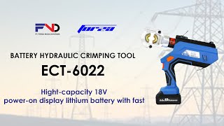 BATTERY HYDRAULIC CRIMPING TOOLECT6022  Pt Forza Niaga Dayatama [upl. by Aivatco]